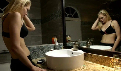 Young stepmom with big tits Alli Rae fucks with son