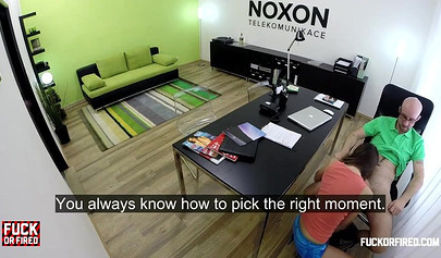 Susan Ayn gets anal fucked and creampied by her boss