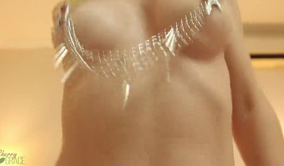 Alluring blonde beauty rides cock with her big ass