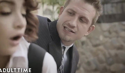 Lola Fae let her suggar daddy Bill Bailey to fuck her anal hole