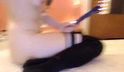 Teenage webcam model teasing with her smooth and sexy body