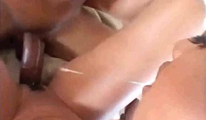 Asian slut with tanned skin gets harshly fucked by a BBC
