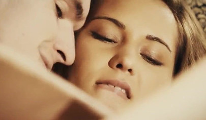 Astonishing erotic and sensual sex with brunette dreamgirl Naomi Bennet