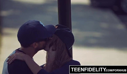 Pussy wrecking and creampie with smoking hot brunette Candice Ferguson