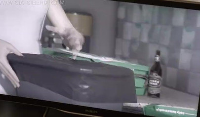 Amateur Russian beauty masturbates after she cleans the room