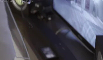 Amateur Russian beauty masturbates after she cleans the room