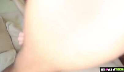 Petite teen Riley Reid needed one time to go black and she never went back