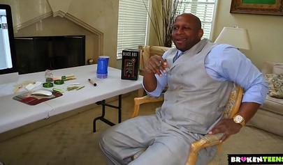 Petite teen Riley Reid needed one time to go black and she never went back