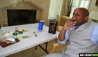 Petite teen Riley Reid needed one time to go black and she never went back