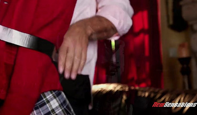 Hardcore banging from behind with sexy skinny blondie Elsa Jean