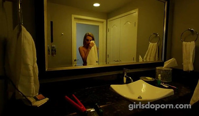 Petite college hottie fucked and facialized