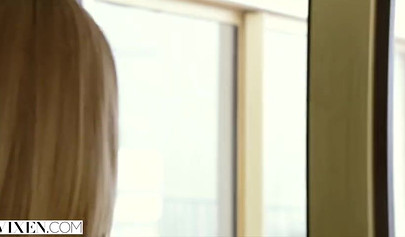 Horny boss Mick Blue destroys slutty teen Ashley Lane