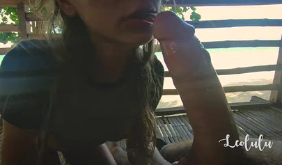 POV intense sex with skinny and hot Leolulu