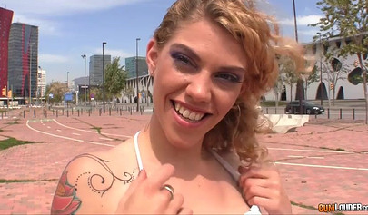 Blonde slut with big ass rides dick and enjoys every second