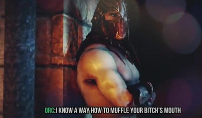 Slutty anime girl with monster boobs rides big cock