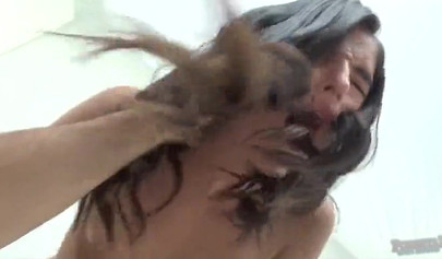 Two hotties Aria Lee and Emily Willis masturbate and then share cock