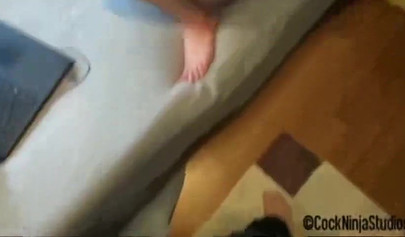 Stepbrother fucking his horny sister POV style