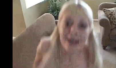 Young tiny blonde girl Charlotte Stokely wants huge male meat