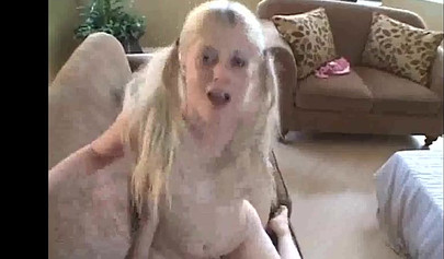 Young tiny blonde girl Charlotte Stokely wants huge male meat