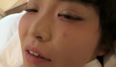 Short haired Japanese schoolgirl gets her pussy fingered