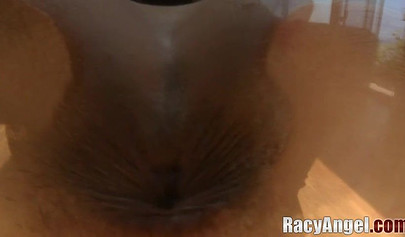 Jynx Maze enjoys some weird BDSM solo action