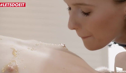 Sensual sex with Russian sisters Arteya Dee and Stacy Cruz