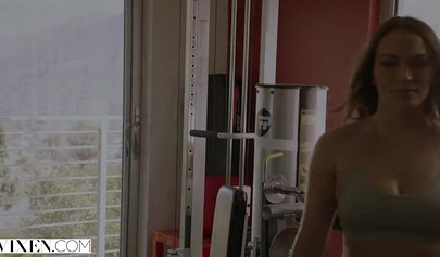 Busty babe Autumn Falls and her horny sister Lily Love bang Alberto Blanco