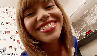 Anal sex with adorable and petite Jade Nubiles