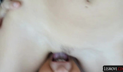 Compilation of busty lesbian teens tasting their wet cunts