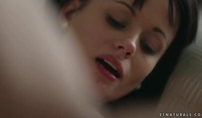 Skinny brunette hoe Tiffany Teen fucking with sensuality