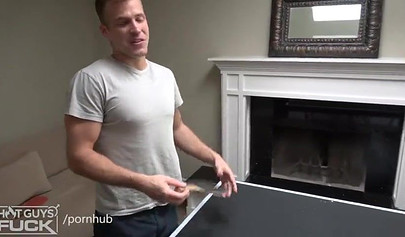 Sweet teen with glasses getting her pussy filled with hard male pole