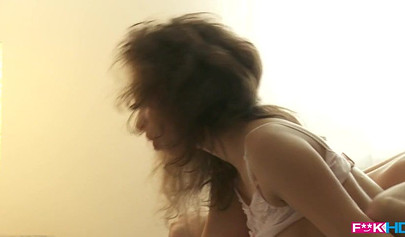 Brunette teen best friends pleasuring their friend's stiffed dick