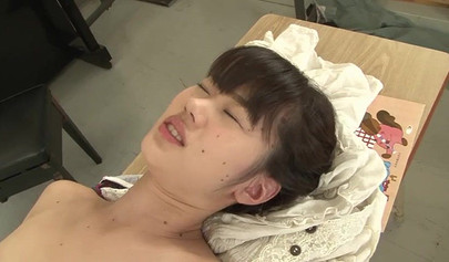 Professor getting wild sex in classroom with Asian teens