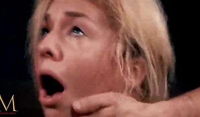 Hardcore BDSM and bondage sex with stunning chick in the dungeon