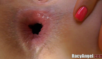 Stunning pornstars enjoying anal masturbation with toys in POV style