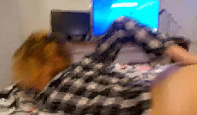 Amateur nerdy chick Deepbunnyhole enjoys blowjob with her lover