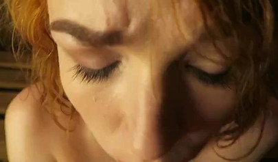 Adorable Russian Deepbunnyhole blows male pole in POV blowjob