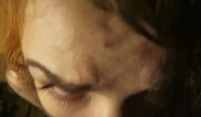 Adorable Russian Deepbunnyhole blows male pole in POV blowjob