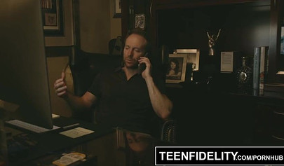 Very skinny and hot teen Kenzie Reeves loves rough smashing