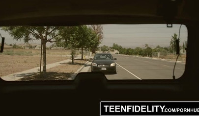 Very skinny and hot teen Kenzie Reeves loves rough smashing