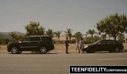 Very skinny and hot teen Kenzie Reeves loves rough smashing