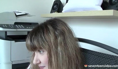 Petite girl with small tits Elly Justin getting pounded by her BF