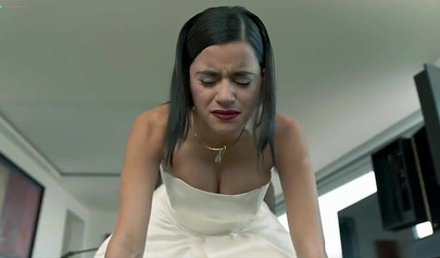 Compilation of sexy Paulina Gaitan getting naked in the TV show