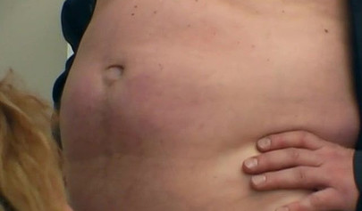 Small titted chick can't stop taking that old man's stiff pole