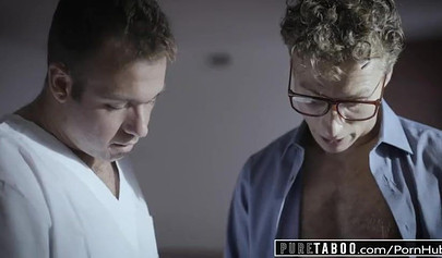 Gorgeous Emily Willis takes two dicks in this astonishing threesome action