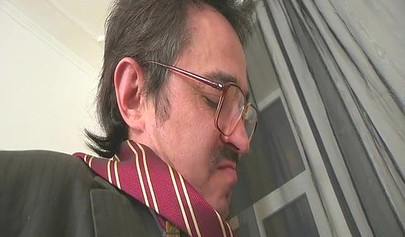 Stacy Romin and friend give their slimy cunts to old man in lusty threesome