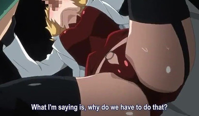 Japanese animated slut with big tits getting smashed hardcore