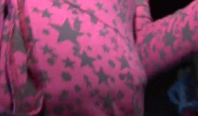 Pretty petite girls getting their twats wrecked in gangbang action