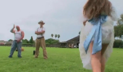 Interracial hardcore public bangings on the farm with sexy girls