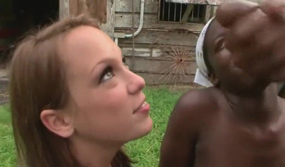 Interracial hardcore public bangings on the farm with sexy girls